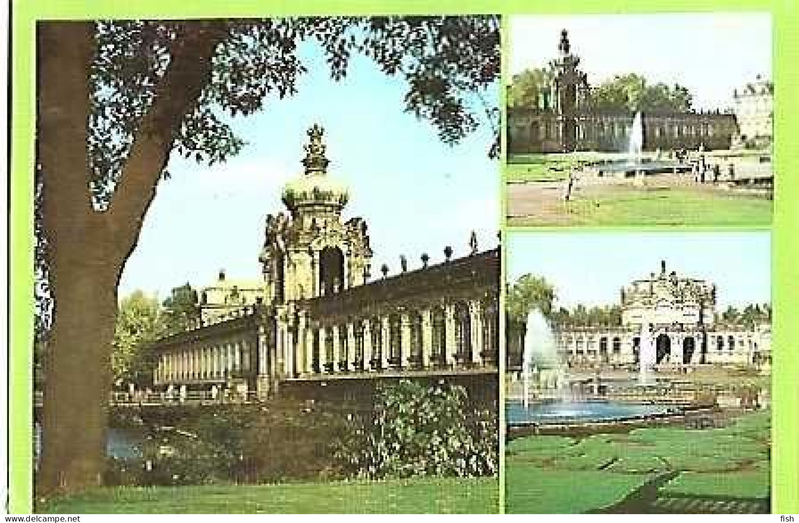 Germany & Marcofilia, Dresden Der Zwinger, Multi,  Oeiras Portugal 1983  (77765( - Autres & Non Classés