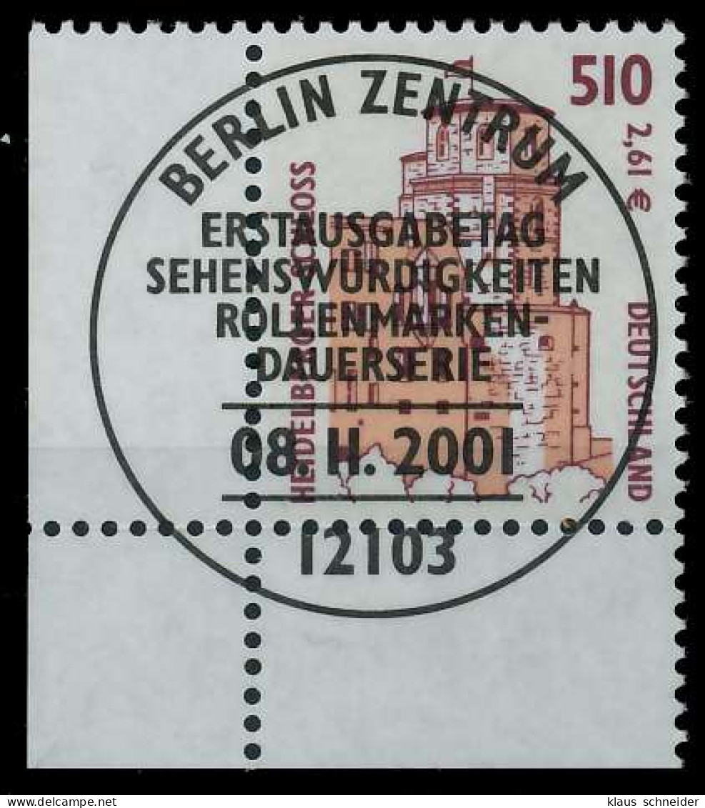 BRD DS SEHENSW Nr 2225 ESST Zentrisch Gestempelt ECKE-ULI X7CF502 - Gebraucht