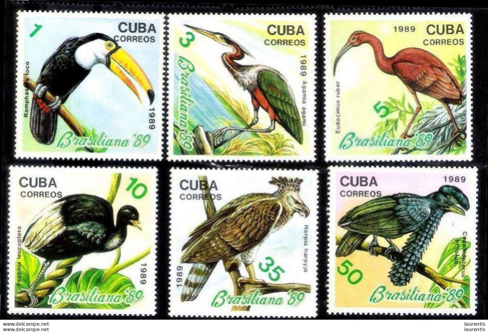 D7660  Birds - Oiseaux - 1989 - MNH - Cb - 2,40 - Sonstige & Ohne Zuordnung