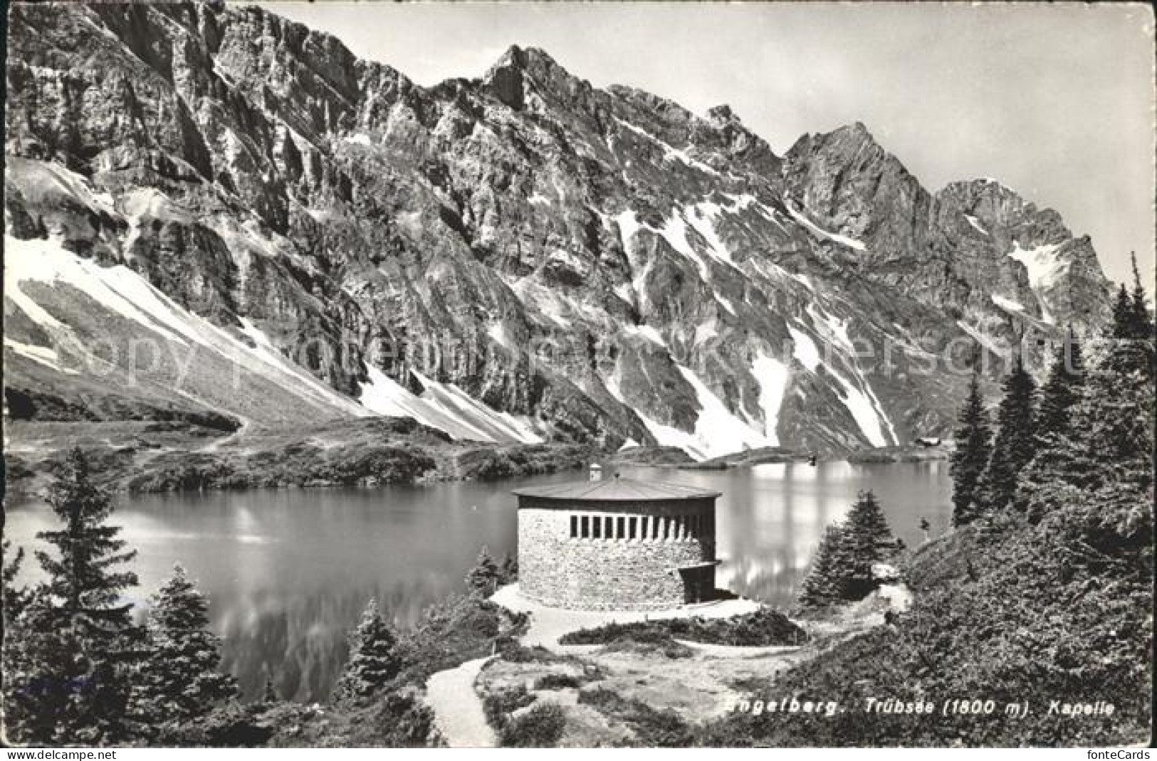 12044337 Engelberg OW Truebsee Kapelle Alpen Engelberg - Sonstige & Ohne Zuordnung