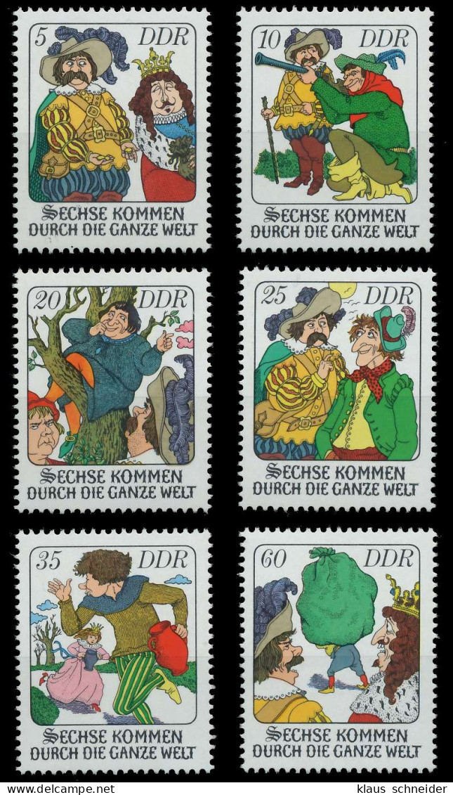 DDR 1977 Nr 2281-2286 Postfrisch X13C062 - Unused Stamps
