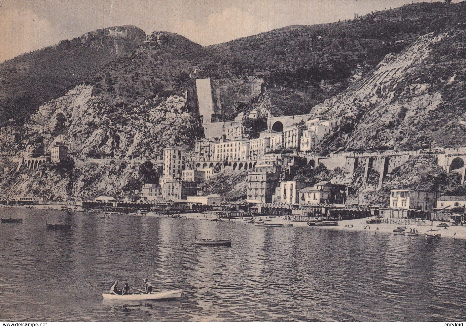 Salerno Panorama Dal Mare - Salerno