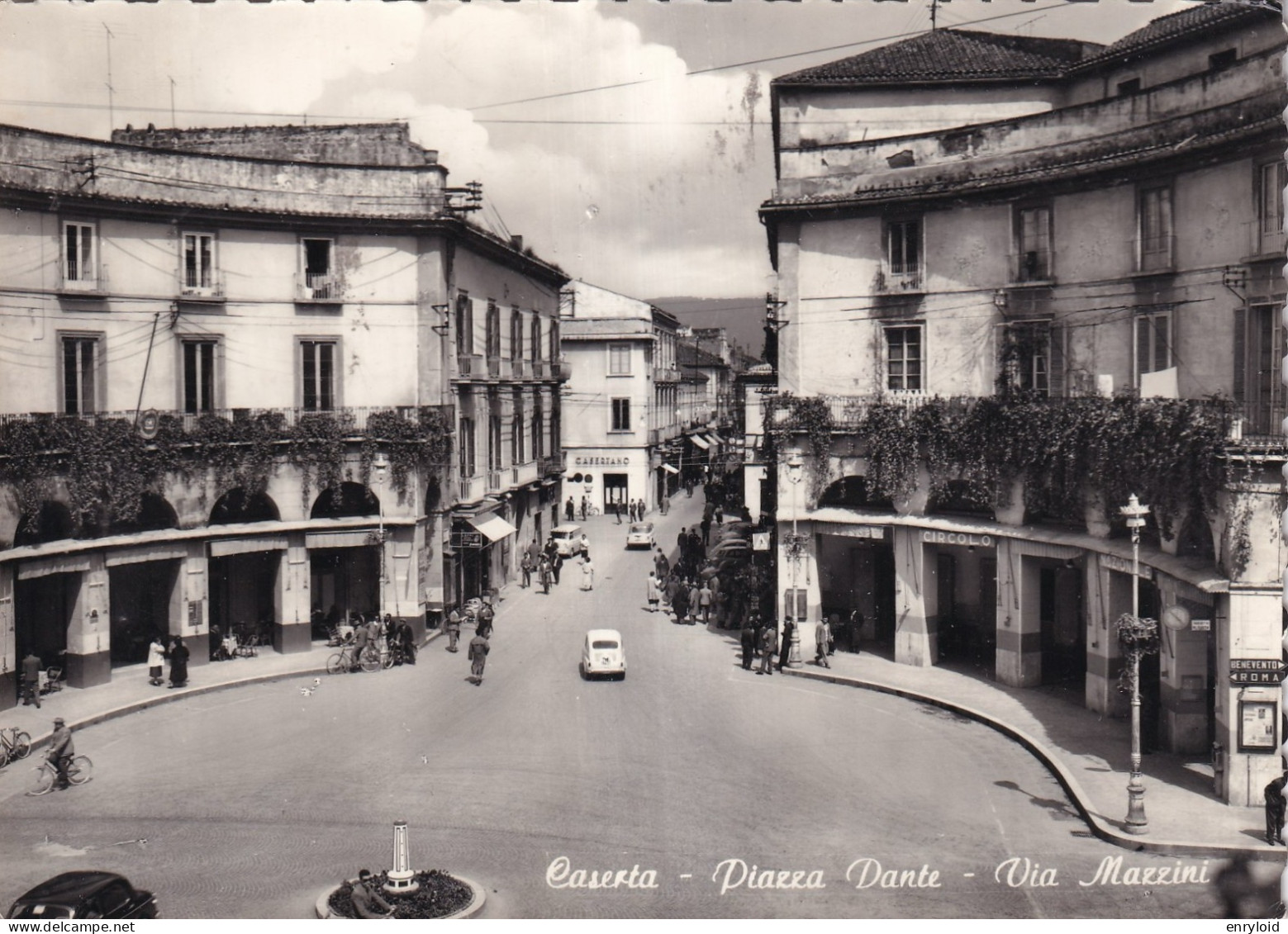 Caserta Piazza Dante Via Mazzini - Caserta