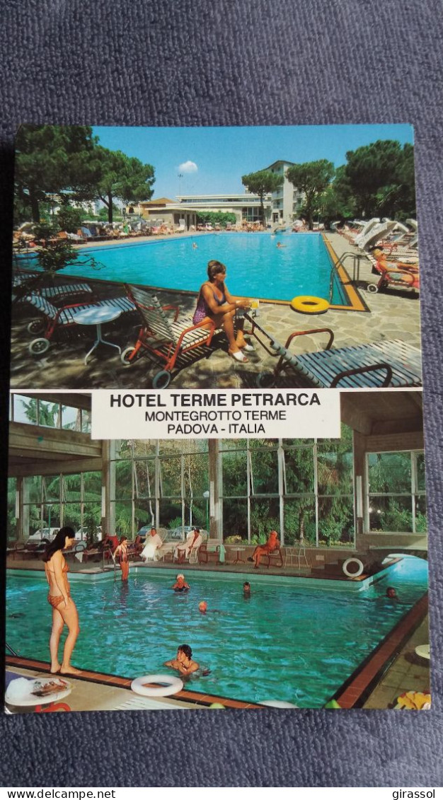 CPSM HOTEL TERME PETRARCA MONTEGROTTO PADOVA ITALIA PIN UP - Hotels & Restaurants