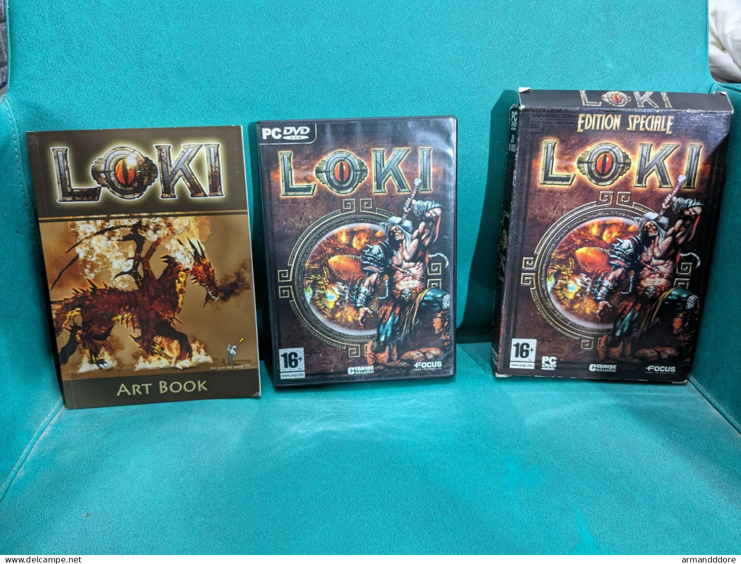 Jeu Pc Dvd-rom LOKI Edition Speciale Cyanide Studio Hack'n'slash Bon Etat - Complet Envois Soigne En Lettre Suivie - Jeux PC