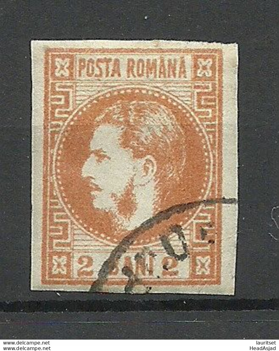 ROMANIA Rumänien 1868 Michel 17 O - 1858-1880 Moldavië & Prinsdom