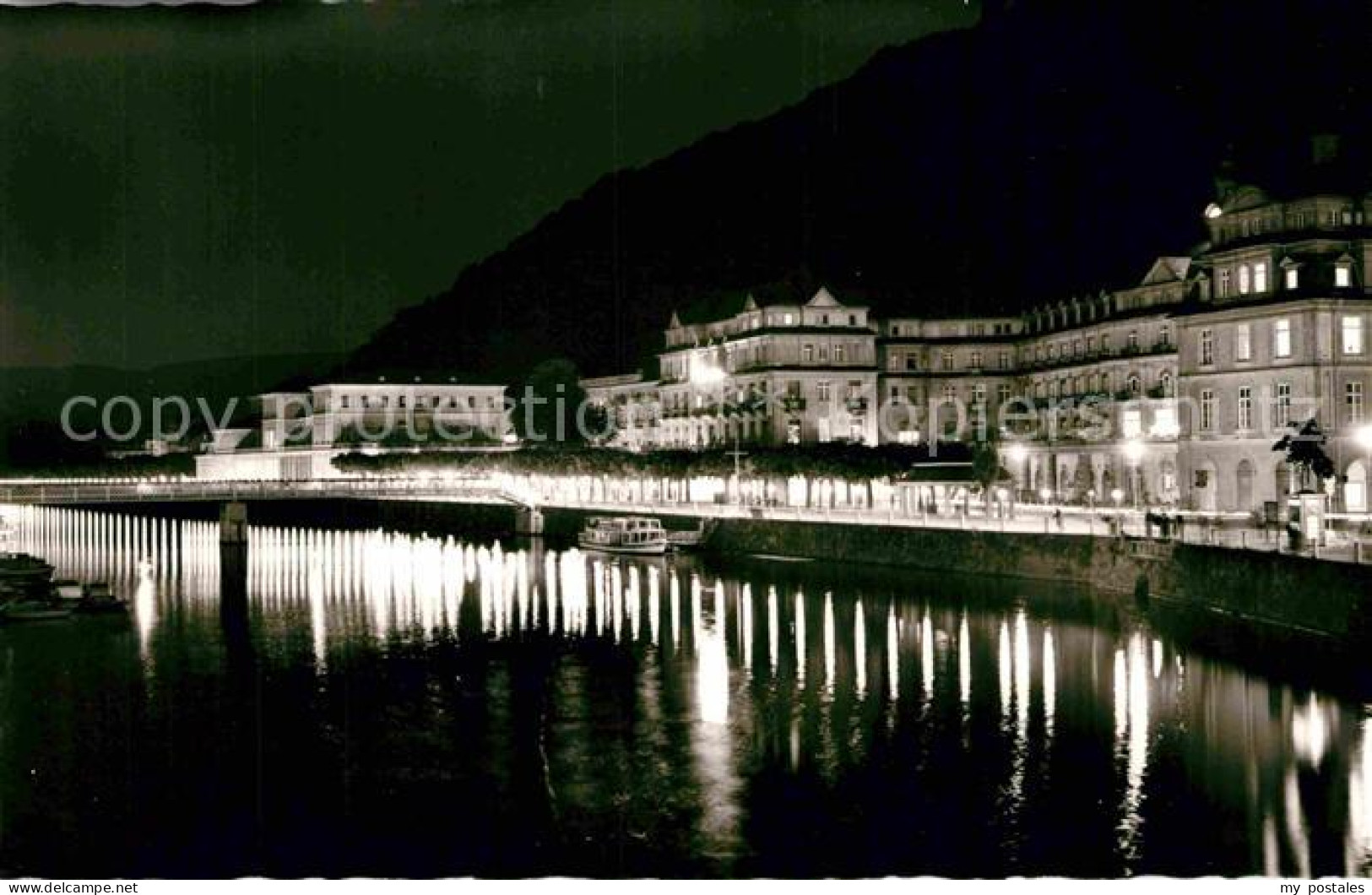 72758794 Bad Ems Kurhaus Kurpromenade Bei Nacht Bad Ems - Bad Ems