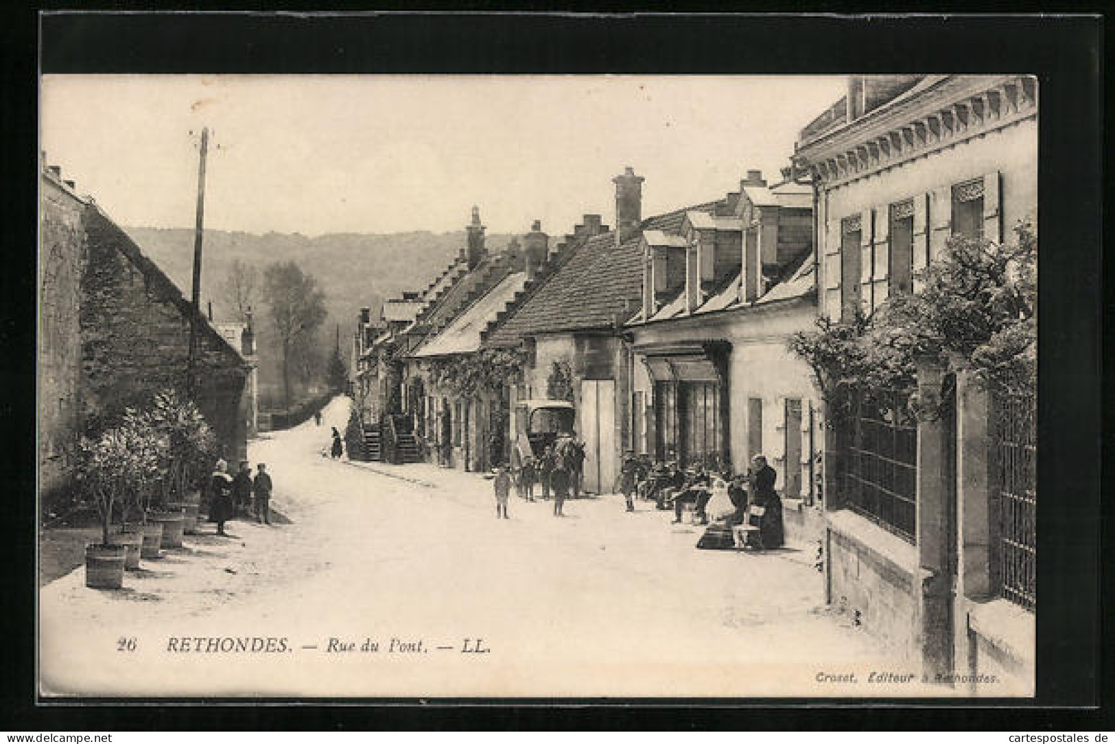 CPA Rethondes, Rue Du Pont  - Rethondes