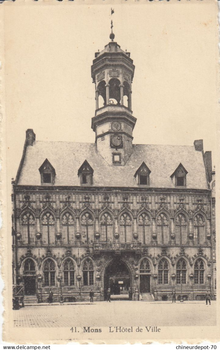 MONS    L HOTEL DE VILLE - Mons