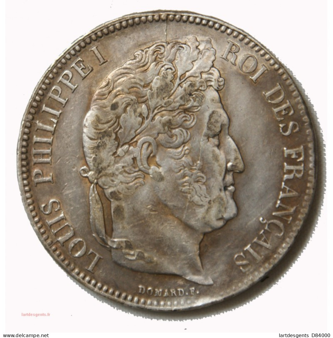 Louis Philippe Ier - écu 5 Francs 1835 D LYON TTB++ - Other & Unclassified