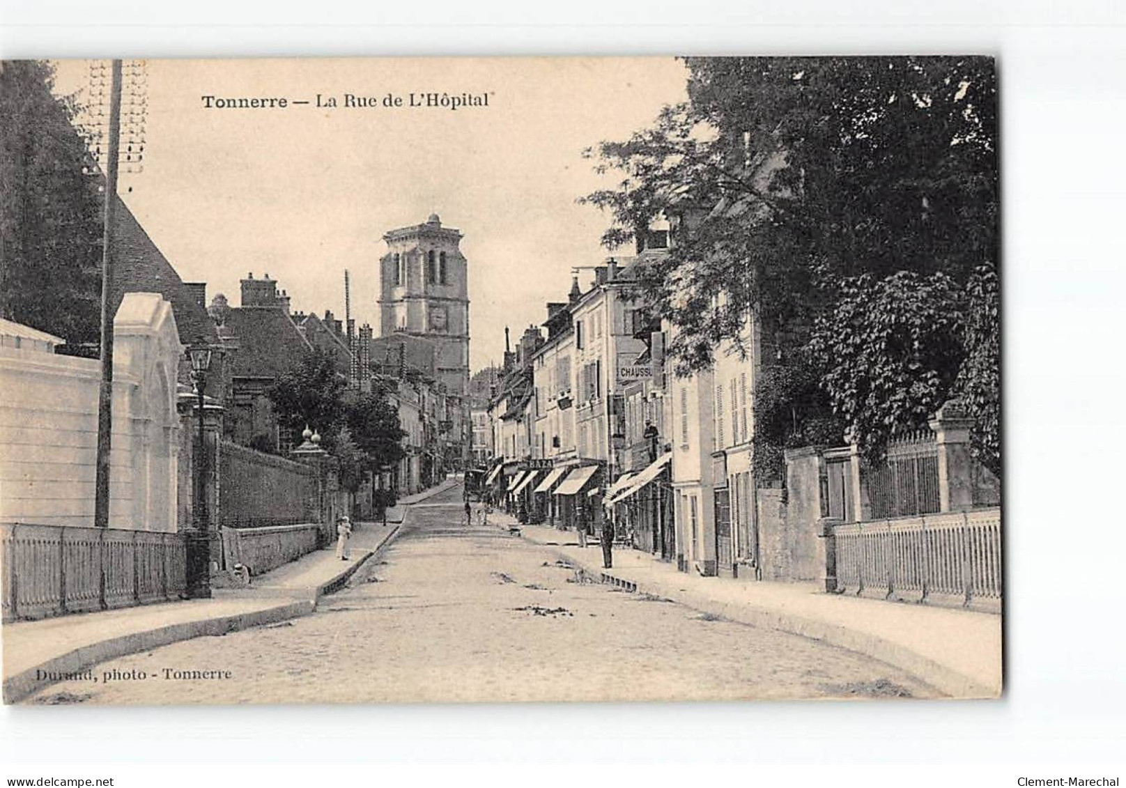 TONNERRE - La Rue De L'Hôpital - Très Bon état - Tonnerre