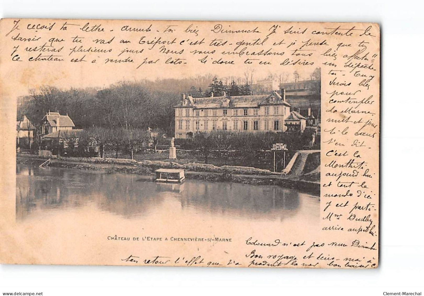 Château De L'Etape à CHENNEVIERES SUR MARNE - état - Chennevieres Sur Marne