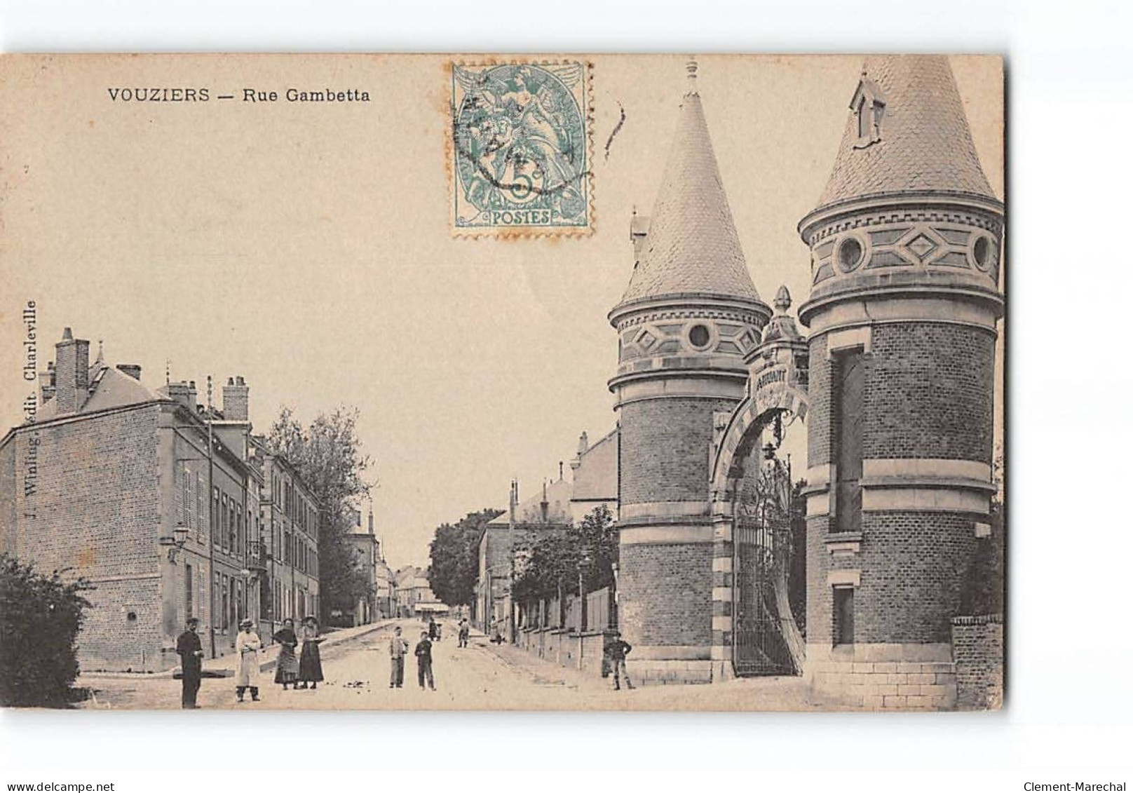 VOUZIERS - Rue Gambette - Très Bon état - Vouziers