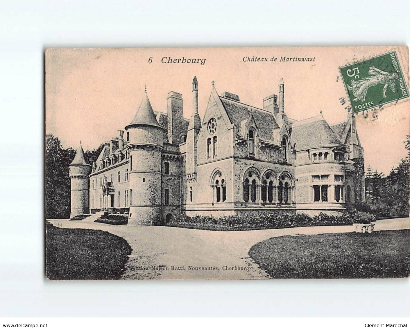CHERBOURG : Château De Martinwast - état - Cherbourg