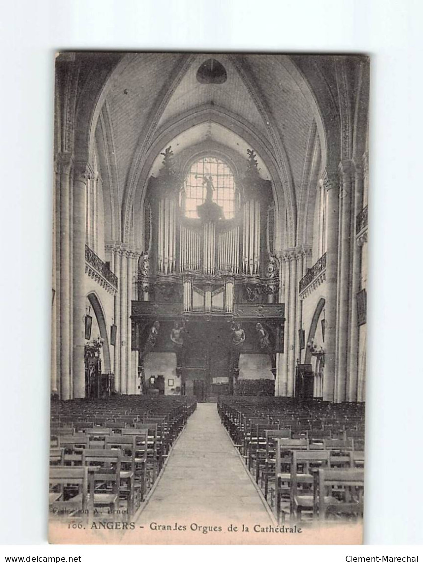 ANGERS : Grandes Orgues De La Cathédrale - Très Bon état - Angers