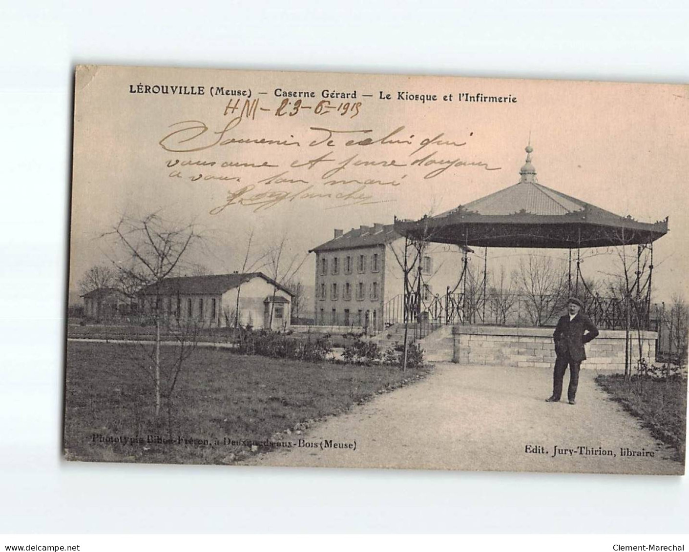 LEROUVILLE : Caserne Gérard, Le Kiosque Et L'Infirmerie - Très Bon état - Lerouville