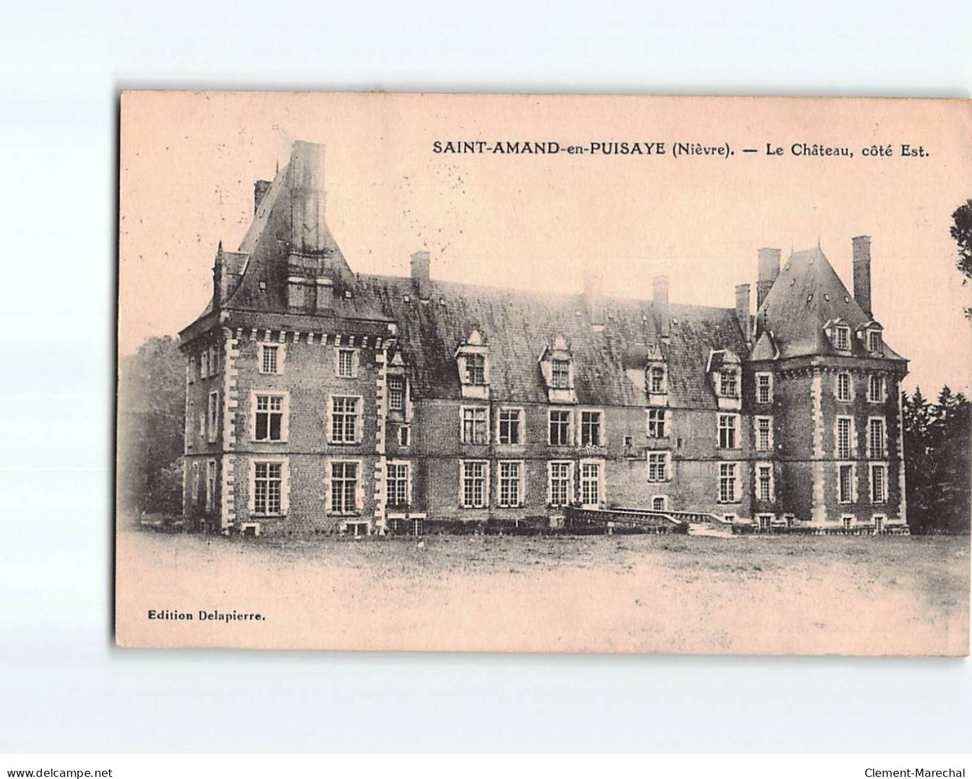 SAINT AMAND EN PUISAYE : Le Château - état - Saint-Amand-en-Puisaye