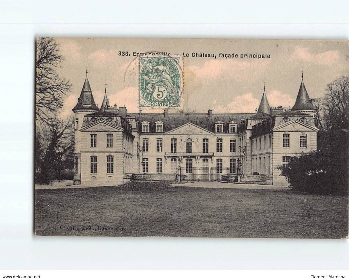 ERMENONVILLE : Le Château - Très Bon état - Ermenonville
