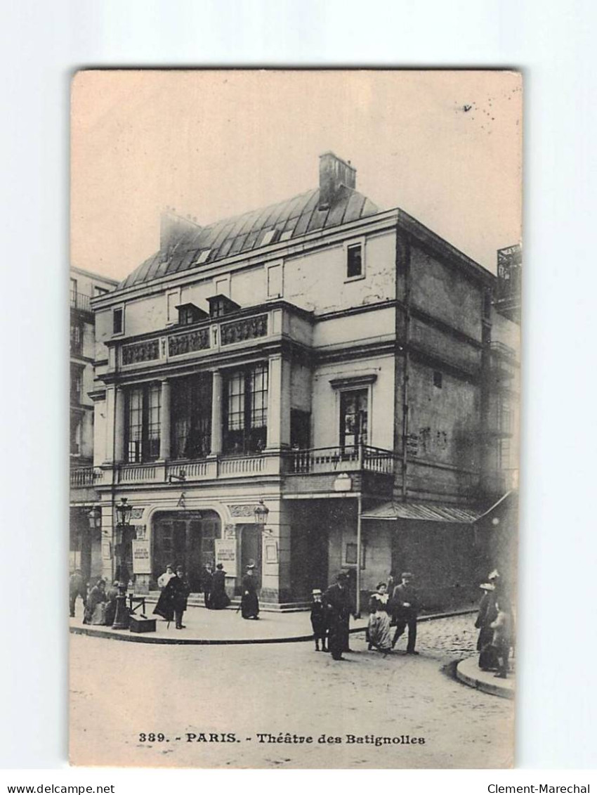 PARIS : Le Théâtre Des Batignolles - Très Bon état - Distrito: 17