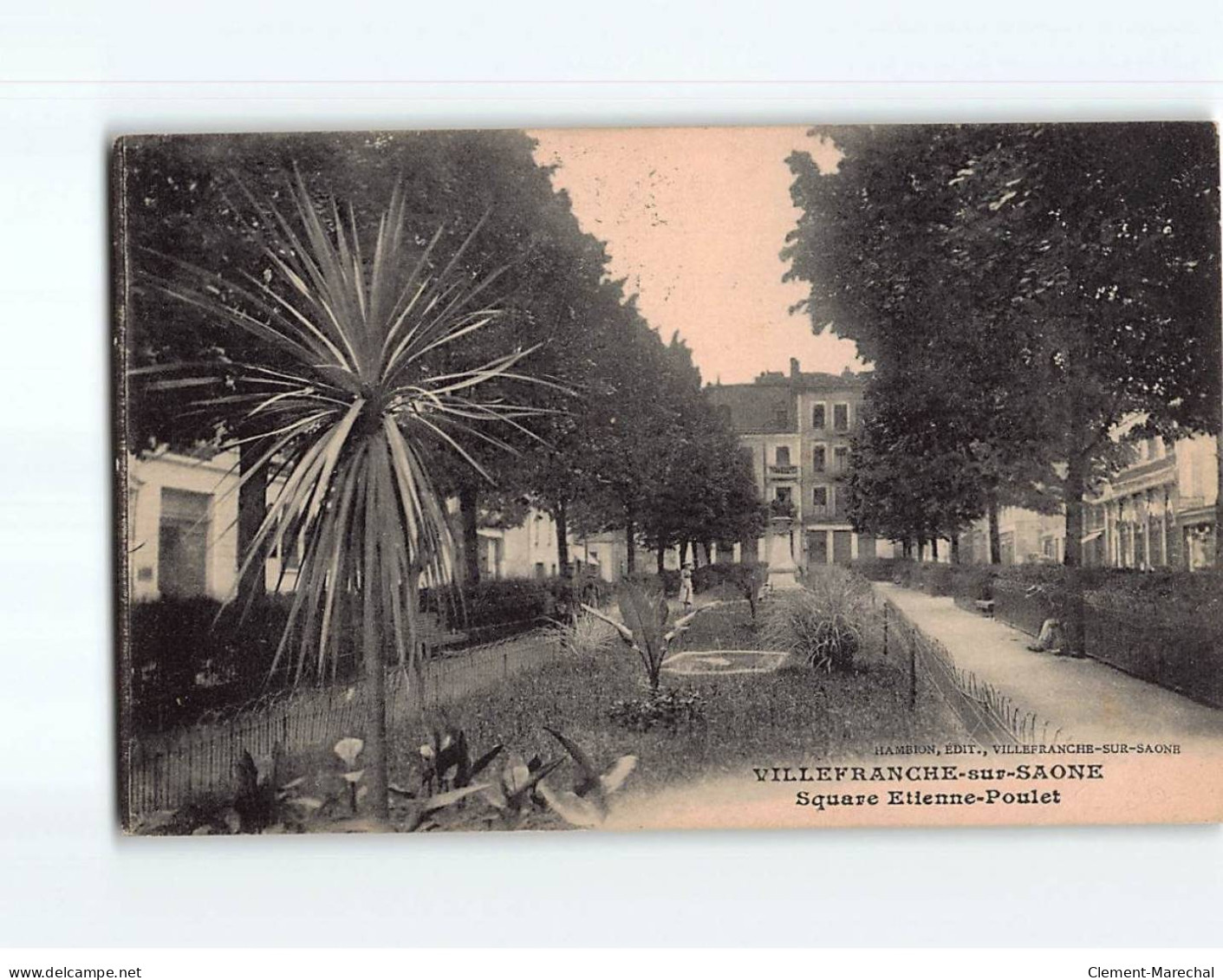 VILEFRANCHE SUR SAONE : Square Etienne-Poulet - Très Bon état - Villefranche-sur-Saone