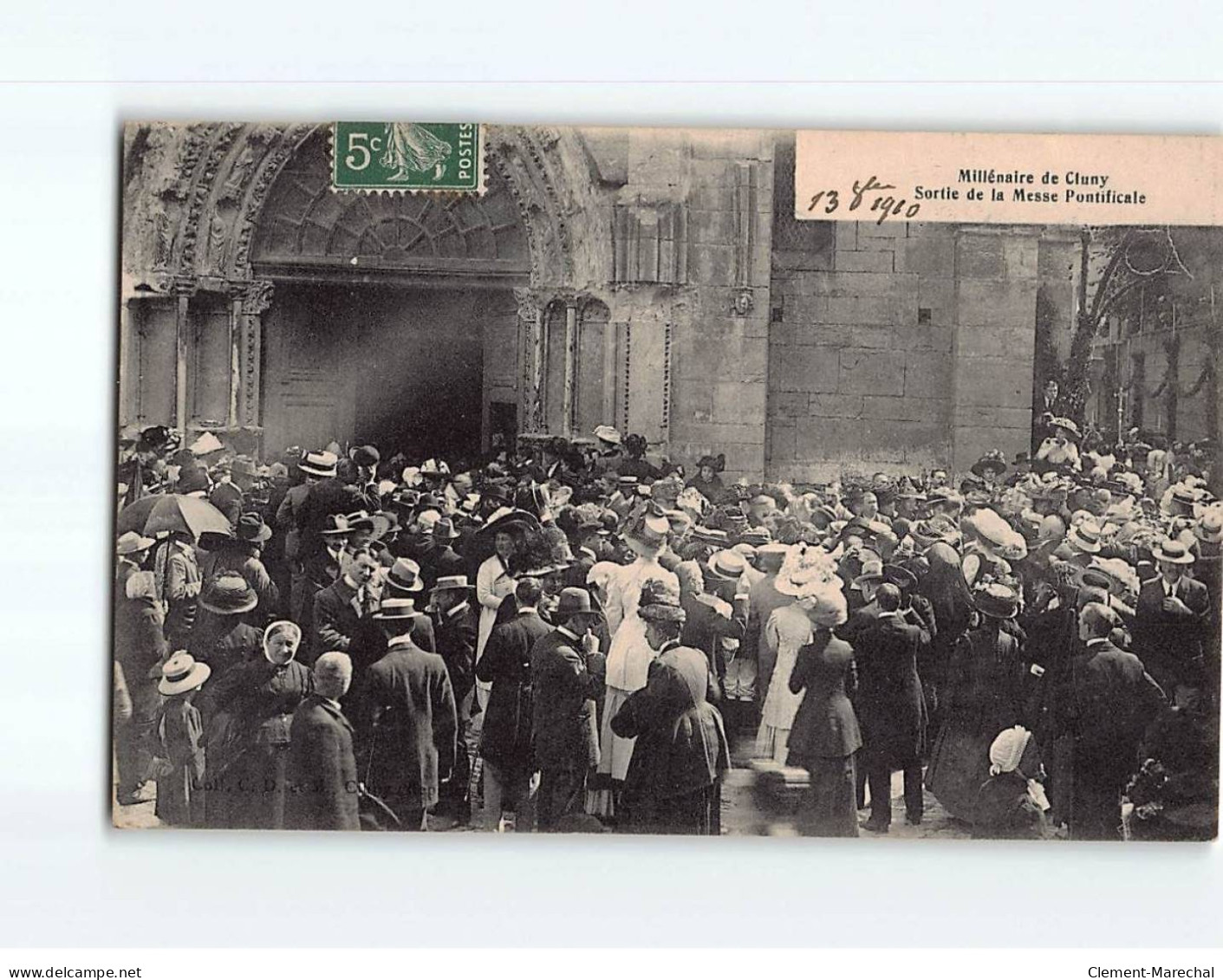 CLUNY : Le Millénaire, Sortie De La Messe Pontificale - Très Bon état - Cluny