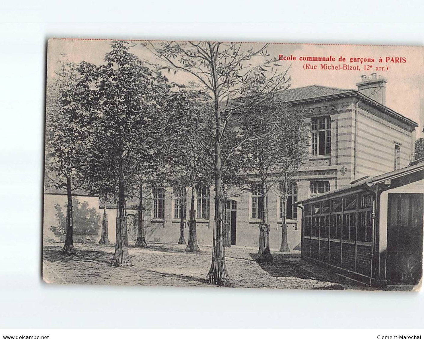 PARIS : Ecole Communale De Garçons - état - Bildung, Schulen & Universitäten