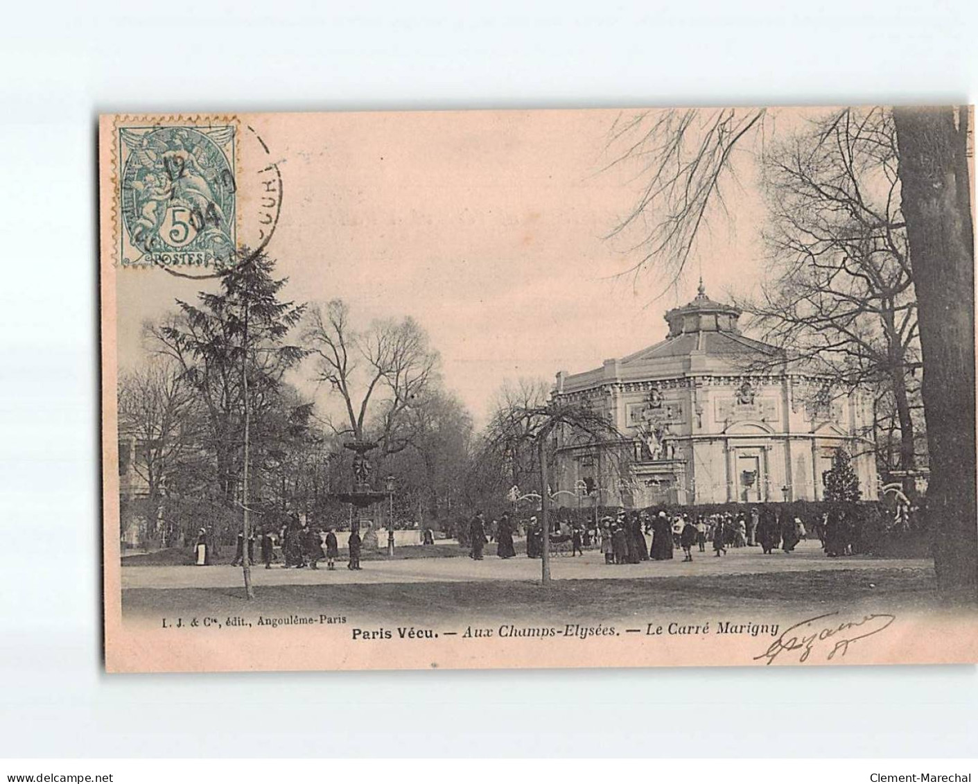 PARIS : Aux Champs-Elysées, La Carré Marigny - Très Bon état - Champs-Elysées