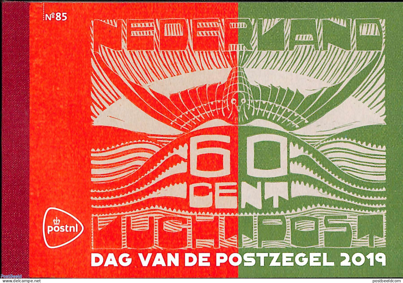 Netherlands 2019 Stamp Day, Prestige Booklet No. 85, Mint NH, Stamp Booklets - Stamp Day - Stamps On Stamps - Nuevos