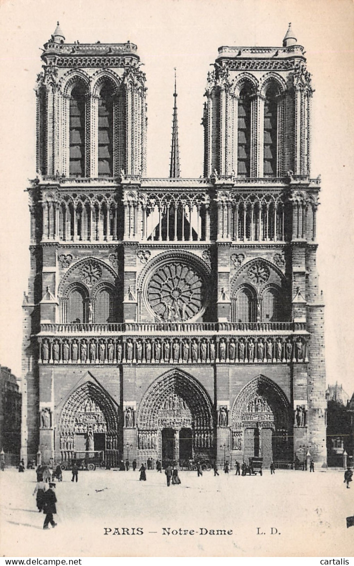 75-PARIS NOTRE DAME-N°4192-A/0073 - Notre Dame Von Paris