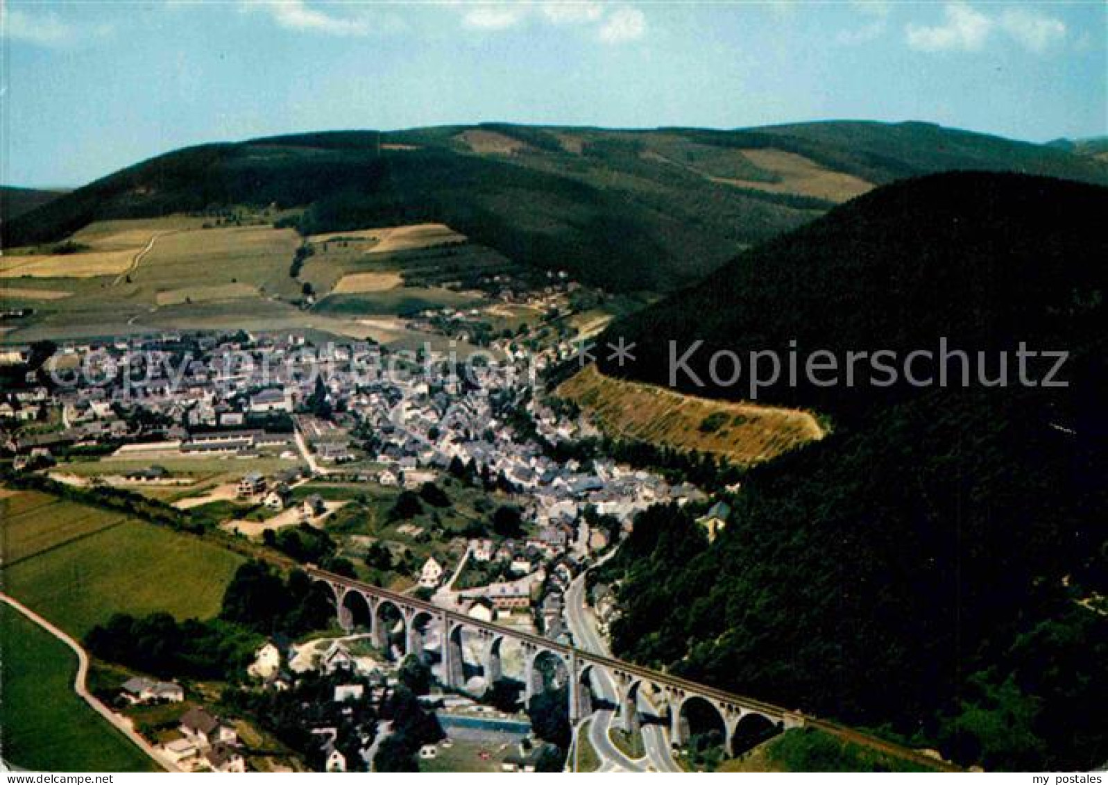 72729320 Willingen Sauerland Fliegeraufnahme Im Naturpark Diemelsee Willingen Sa - Sonstige & Ohne Zuordnung