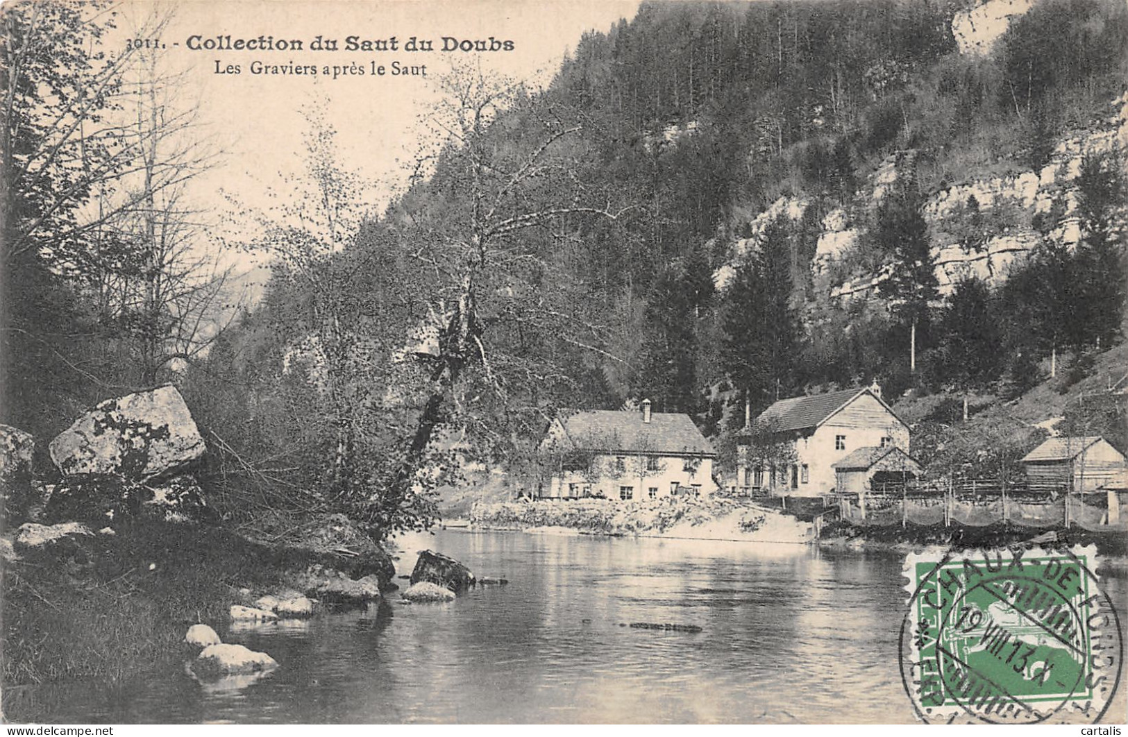 ET-SUISSE SAUT DU DOUBS-N°4192-G/0281 - Other & Unclassified