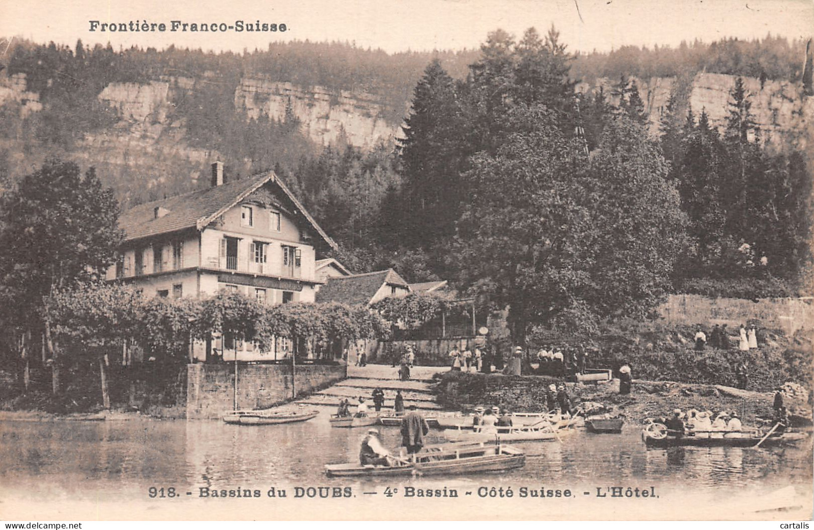 ET-SUISSE BASSINS DU DOUBS-N°4192-G/0279 - Other & Unclassified