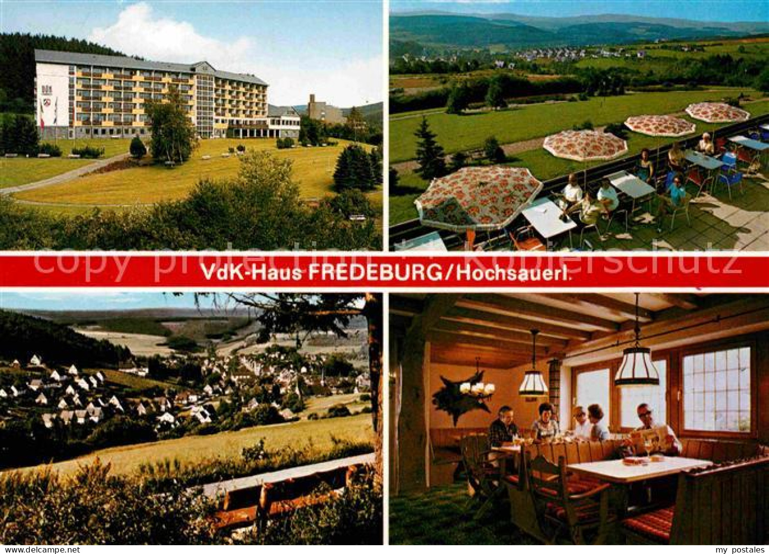 72728982 Fredeburg Schmallenberg VdK Haus Panorama Gaststube Terrasse Schmallenb - Schmallenberg