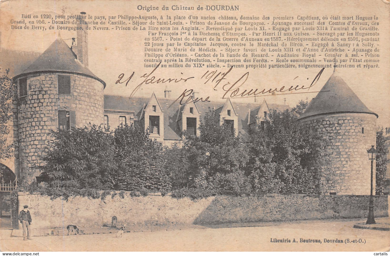 91-DOURDAN-N°4192-E/0395 - Dourdan