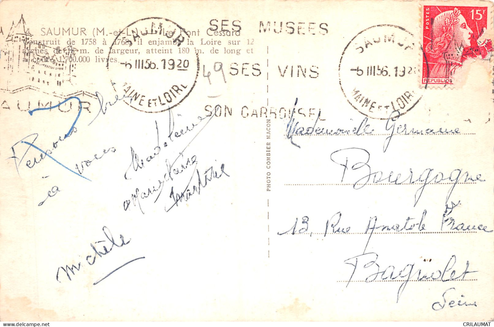 49-SAUMUR-N°5140-H/0369 - Saumur