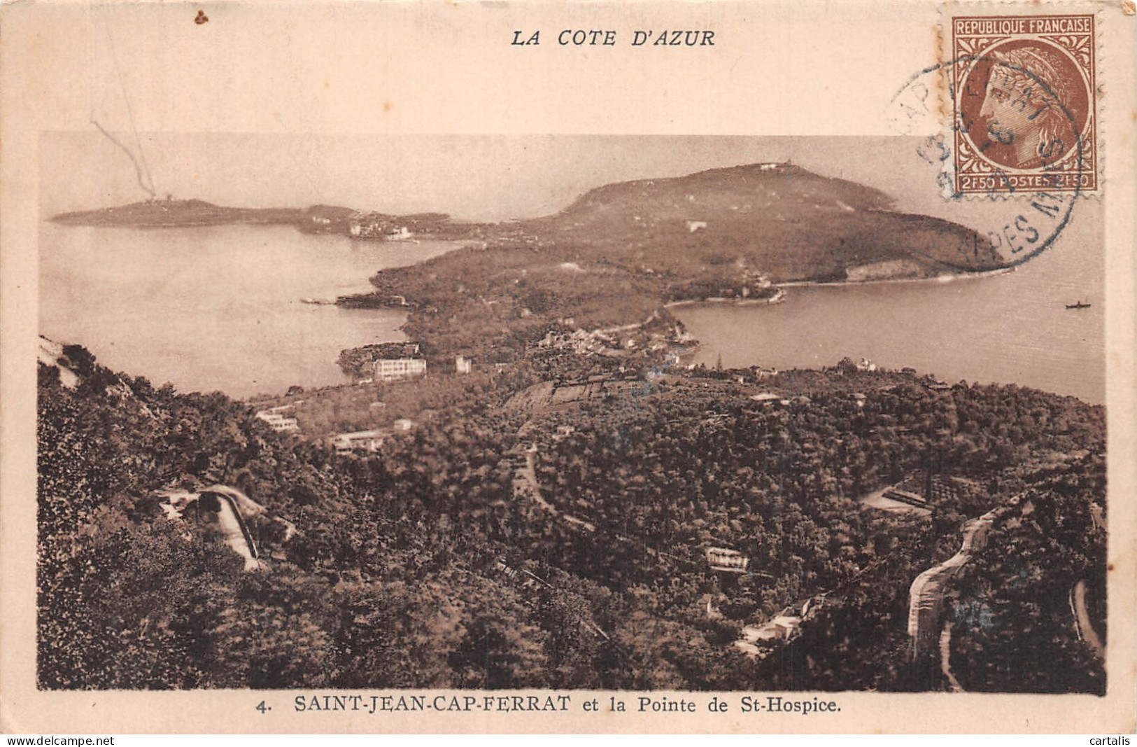 06-SAINT JEAN CAP FERRAT-N°4193-G/0245 - Saint-Jean-Cap-Ferrat