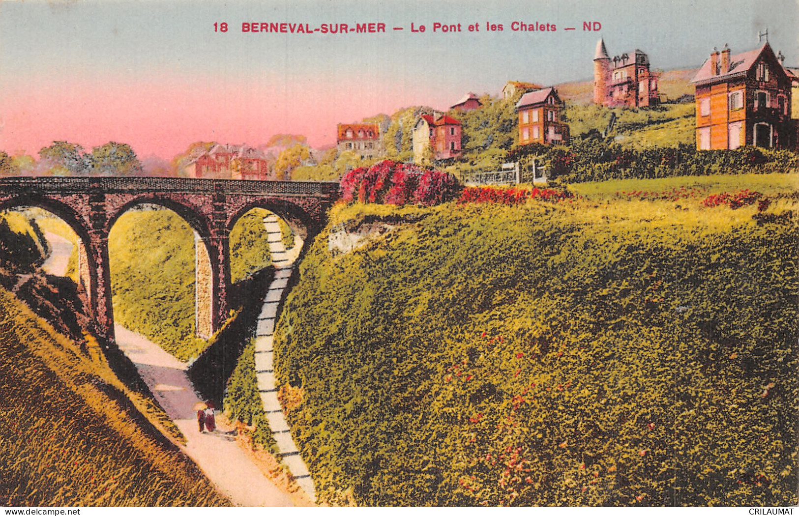 76-BERNEVAL SUR MER-N°5141-G/0385 - Berneval