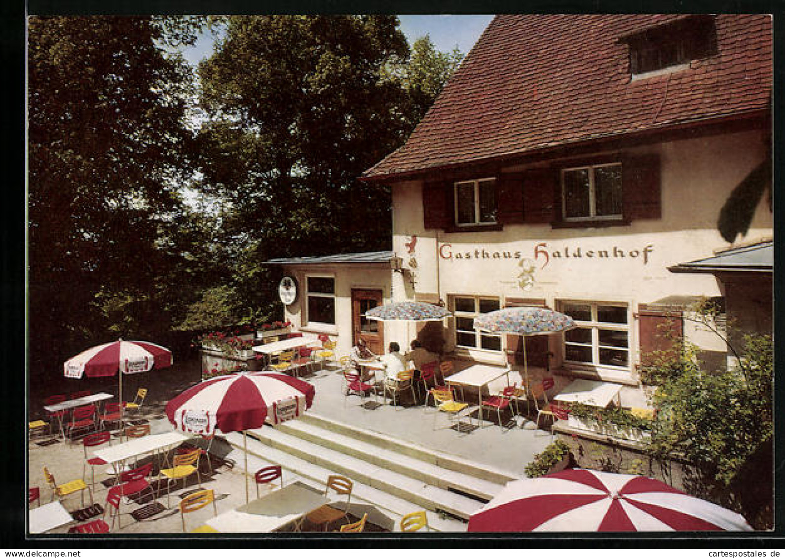 AK Bonndorf / Überlingen, Höhengasthaus Haldenhof  - Ueberlingen