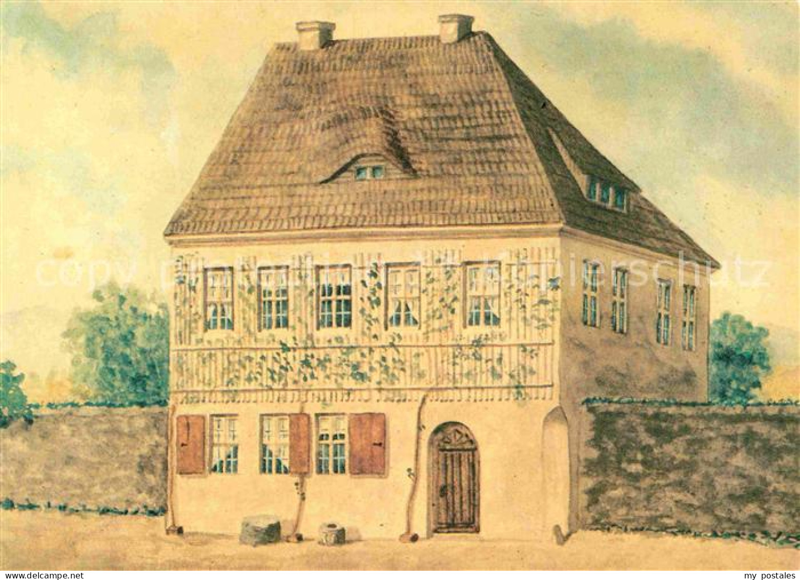 72727173 Kamenz Sachsen Lessing Museum Geburtshaus Des Dichters Kuenstlerkarte K - Kamenz