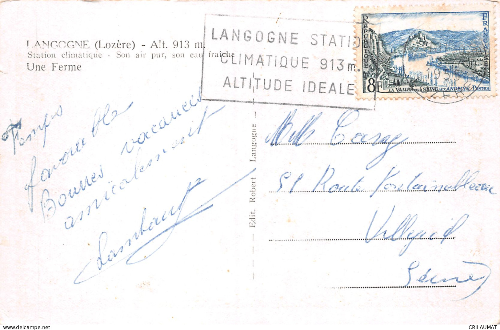 48-LANGOGNE-N°5142-H/0149 - Langogne