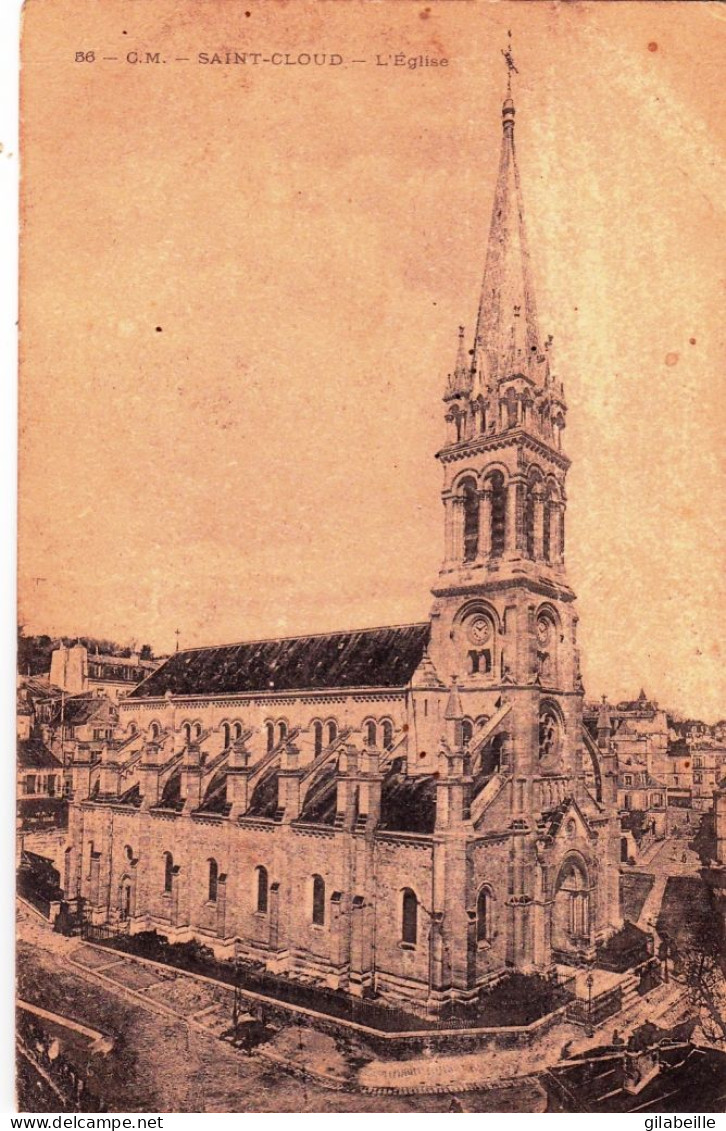 92 - Hauts De Seine - SAINT CLOUD -  L église - Saint Cloud