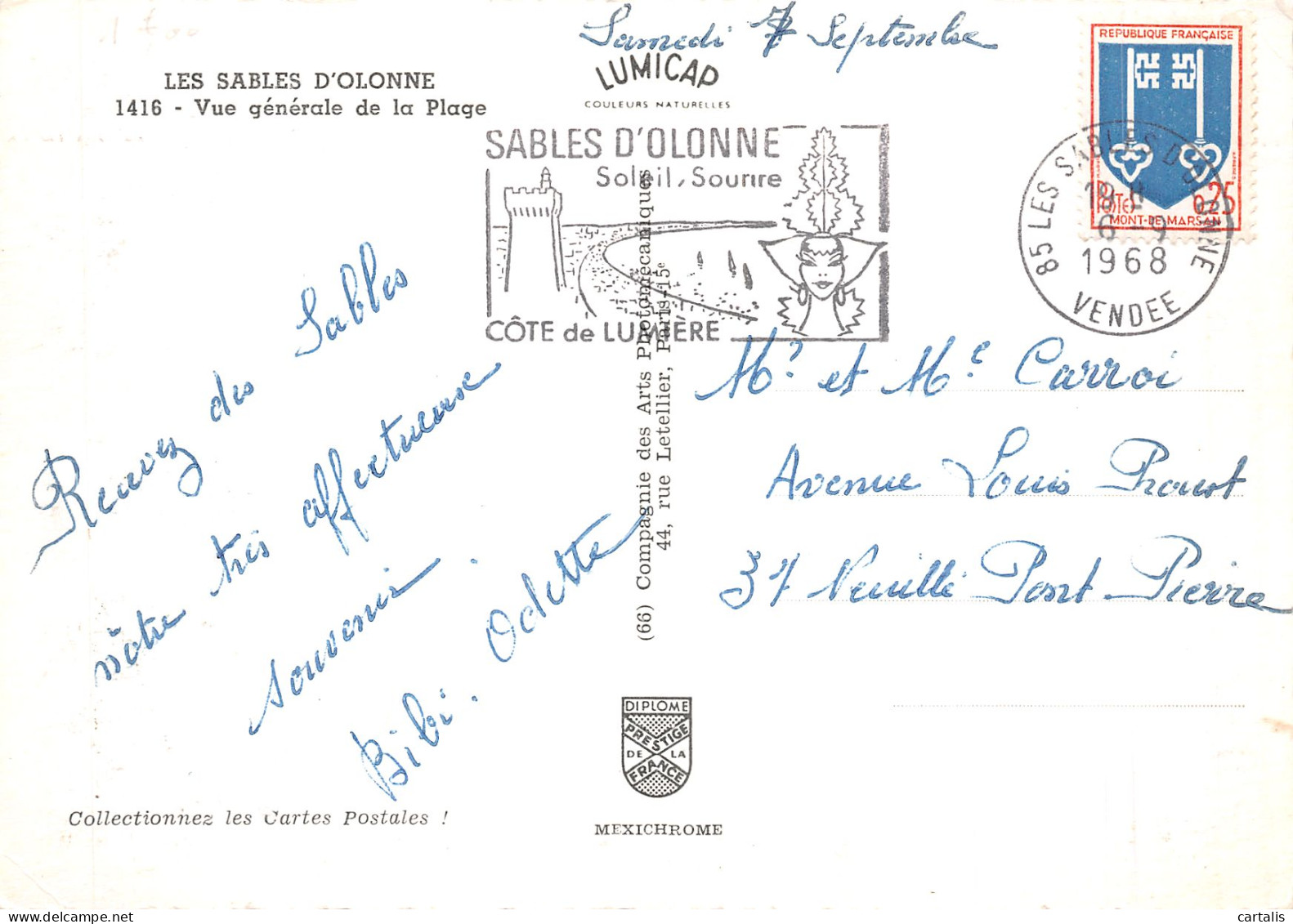 85-SABLES D OLONNE-N°4196-C/0375 - Sables D'Olonne