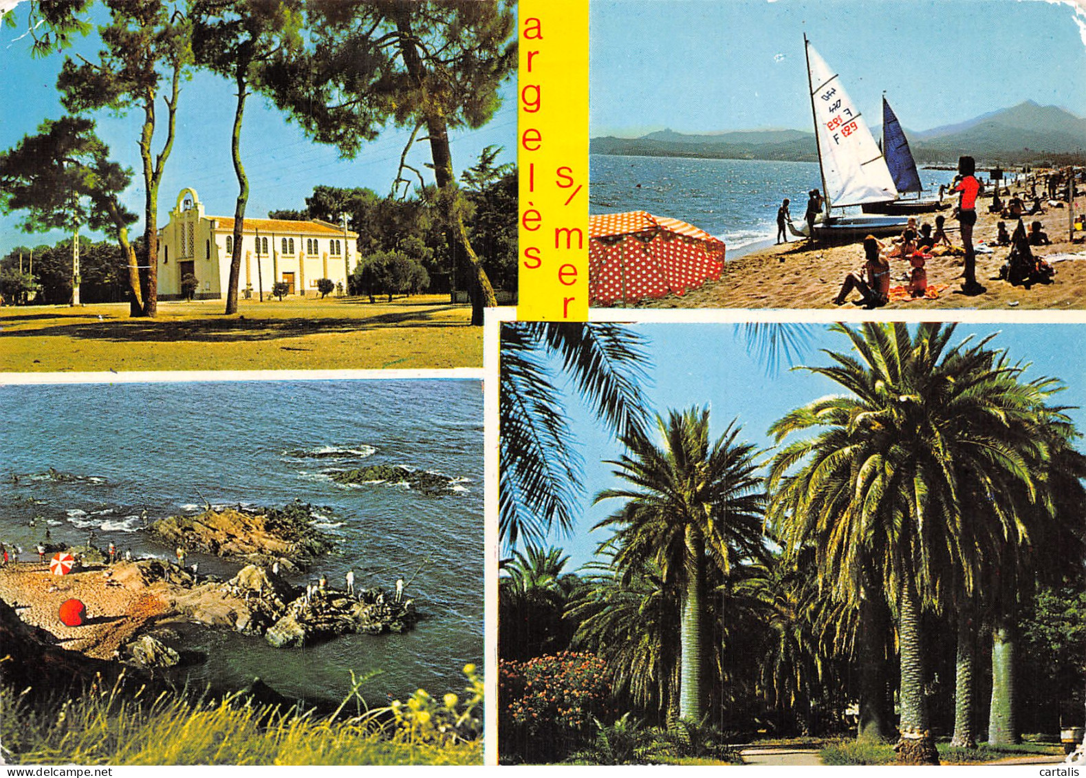 66-ARGELES SUR MER-N°4198-B/0191 - Argeles Sur Mer