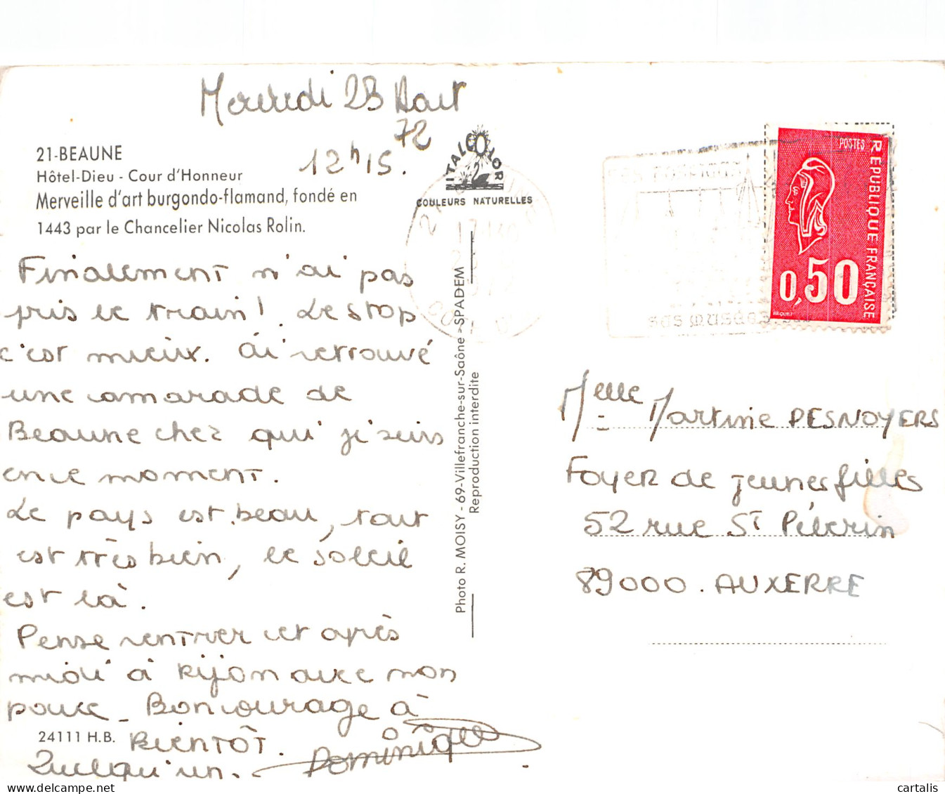 21-BEAUNE-N°4198-C/0279 - Beaune