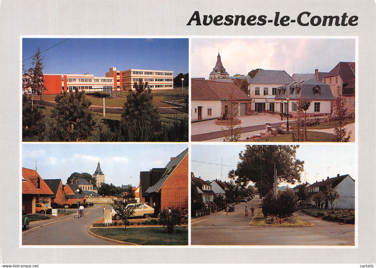 62-AVESNES LE COMTE-N°4198-C/0167 - Avesnes Le Comte