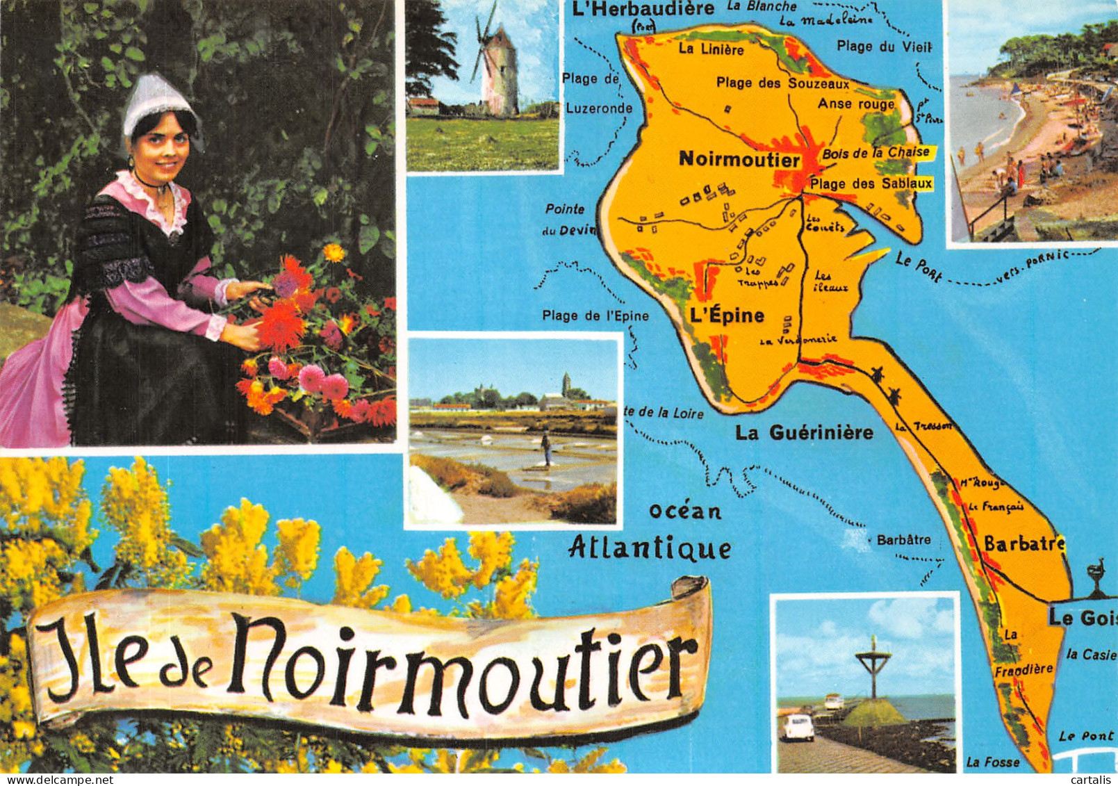 85-ILE DE NOIRMOUTIER-N°4199-B/0225 - Ile De Noirmoutier