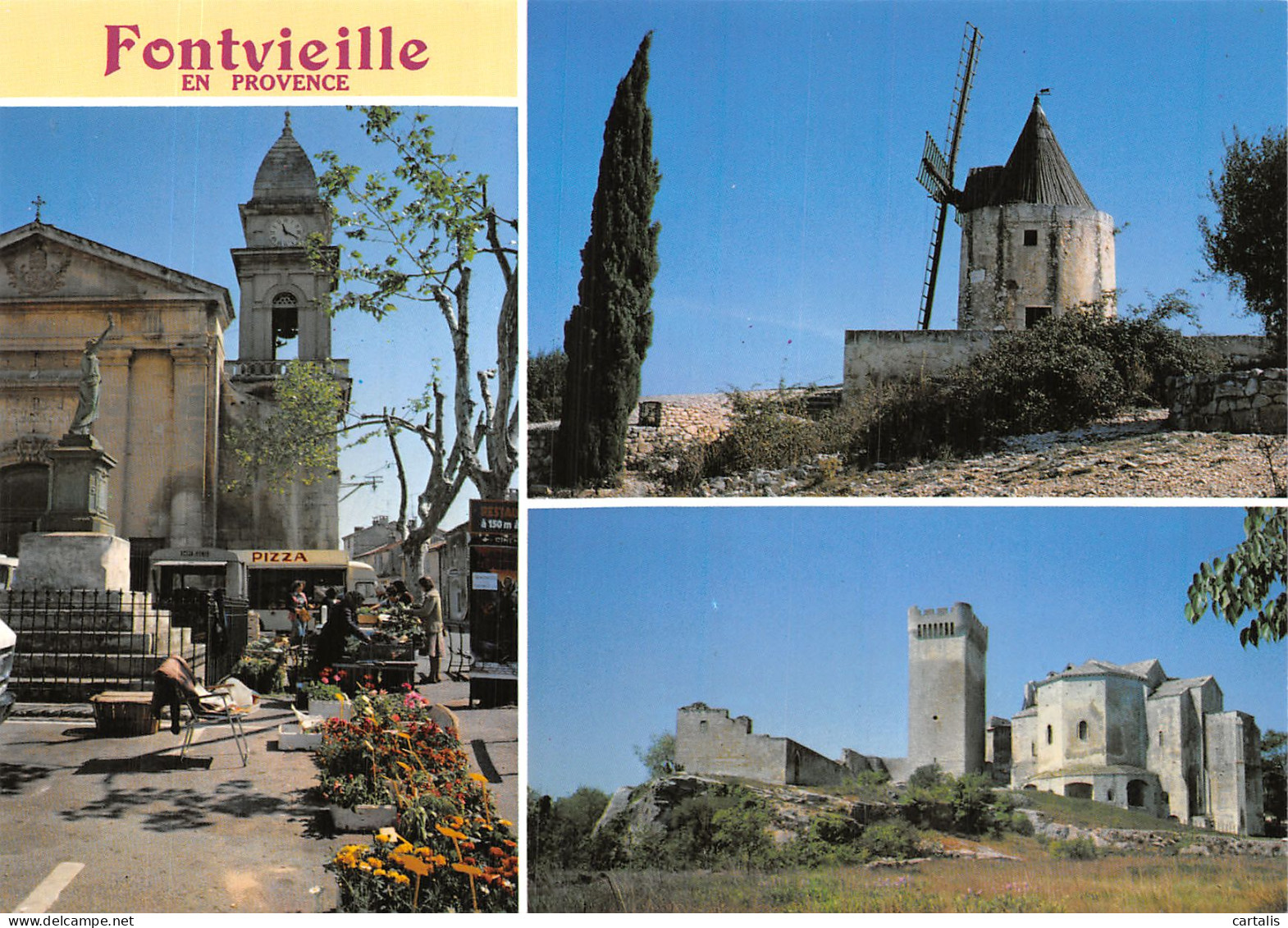 13-FONTVIEILLE-N°4199-D/0389 - Fontvieille