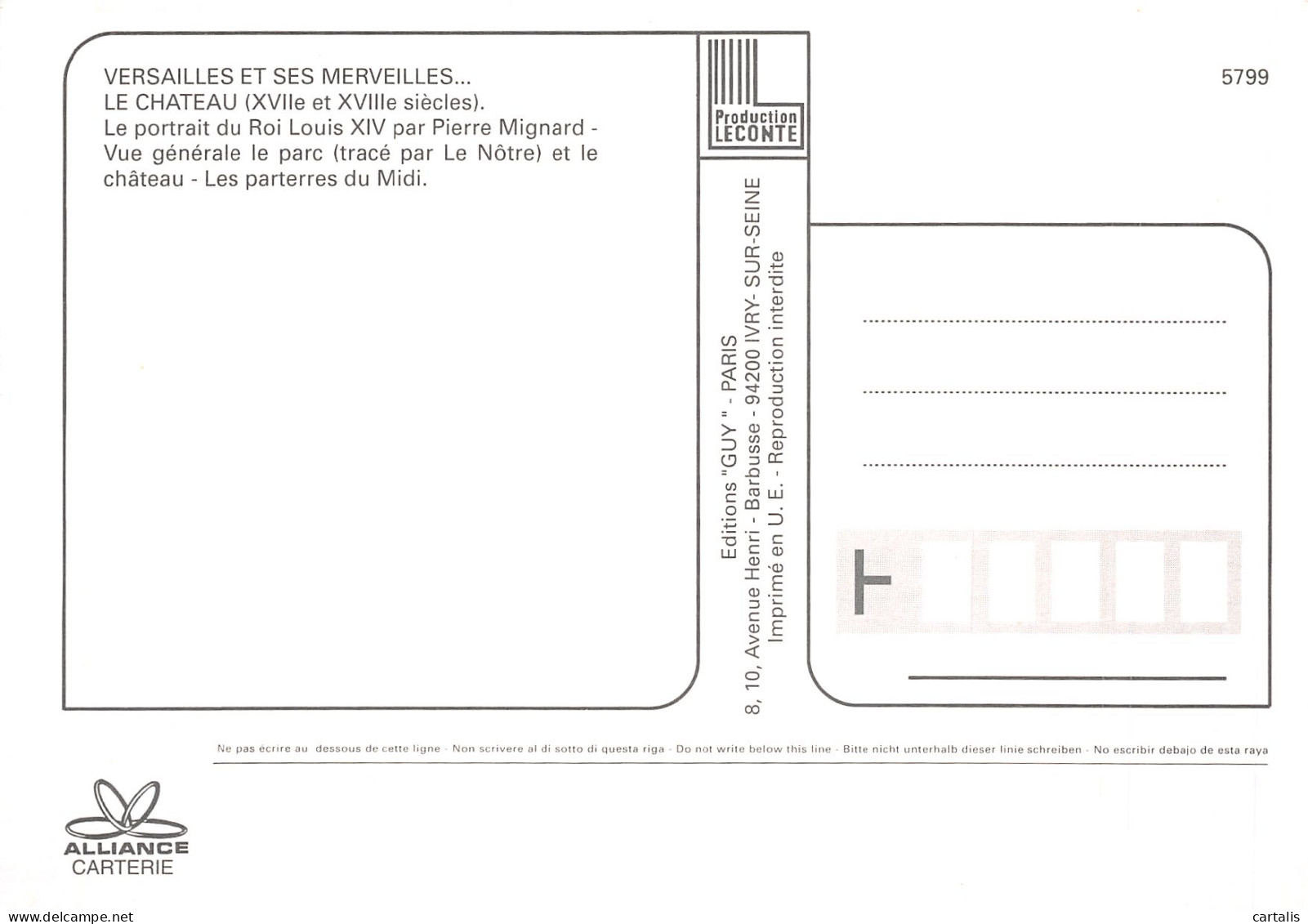 78-VERSAILLES-N°4199-D/0161 - Versailles