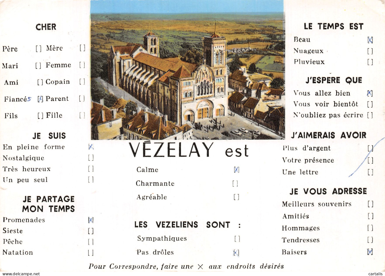 89-VEZELAY-N°4200-B/0343 - Vezelay