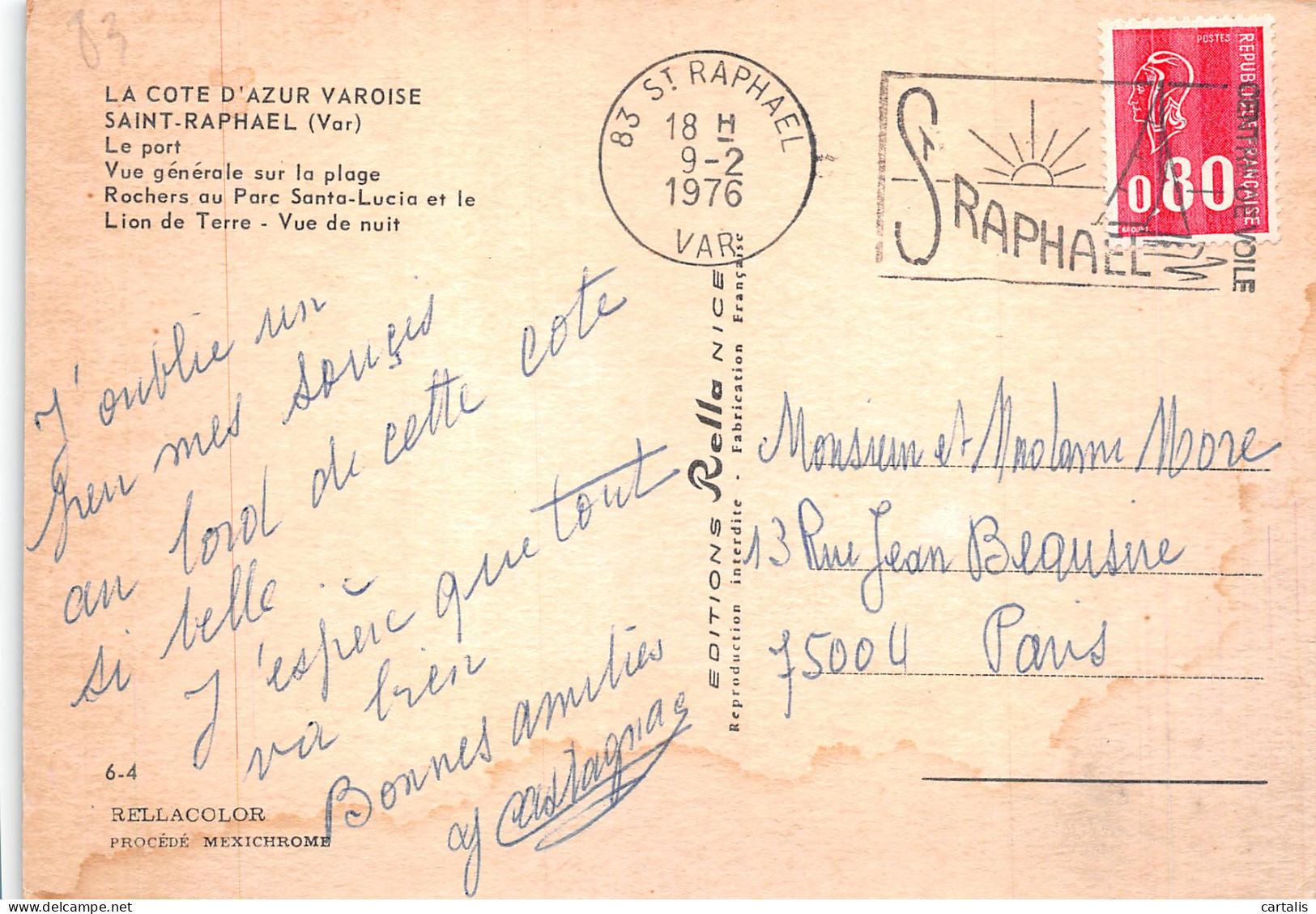 83-SAINT RAPHAEL-N°4200-A/0305 - Saint-Raphaël